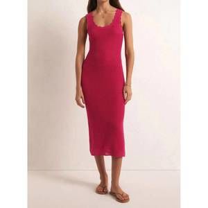 Z Supply Fuchsia Knit Maxi Dress
